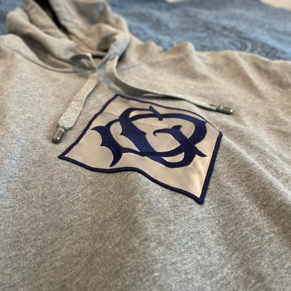 Dolce & Gabbana Grey Logo Patch Hoodie - Picture 5 of 6